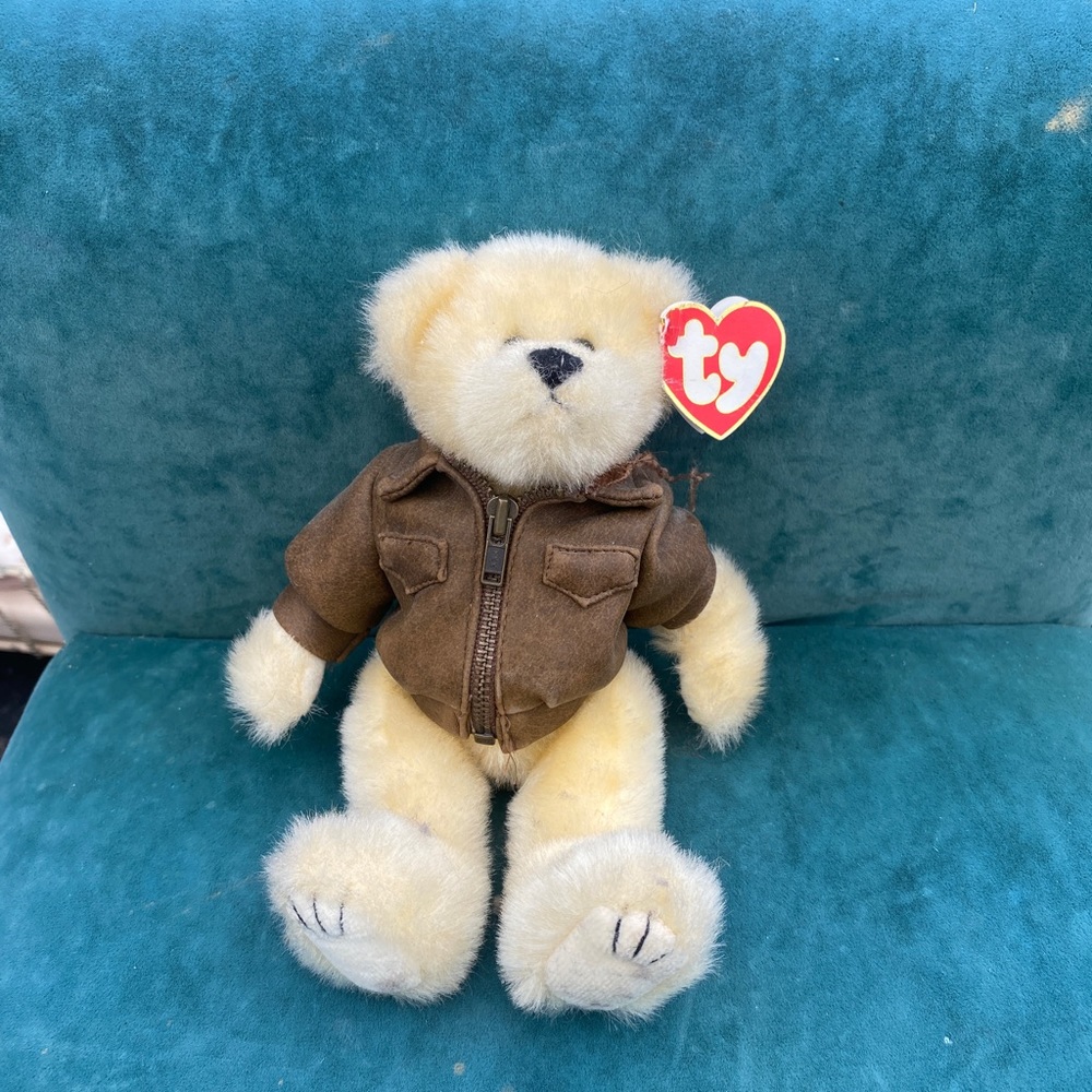 TY beanie baby baron bear